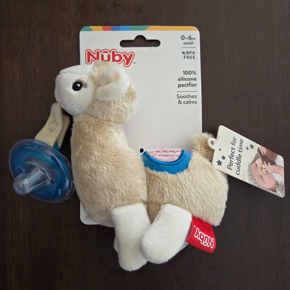 Nuby Snuggleez Llama Pacifinder